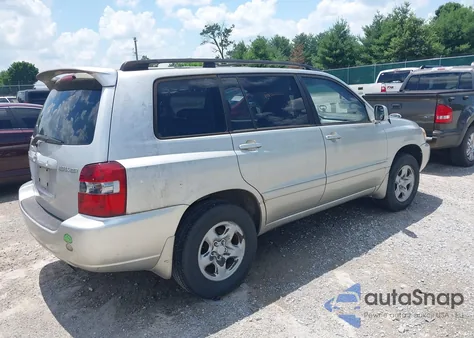 2007 Toyota Highlander из США, поврежденный, VIN JTEHD21A170049014